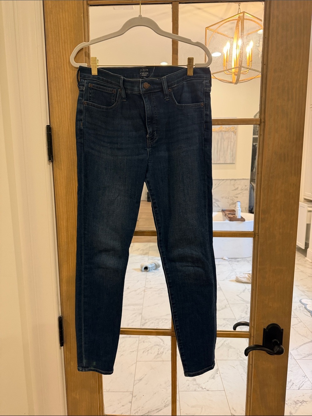 J. Crew Women's Dark Wash Skinny Jeans